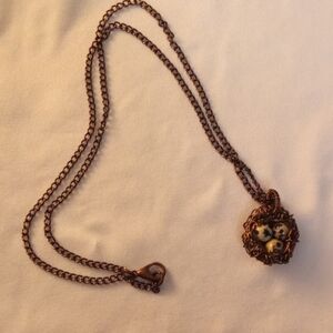 Cute 3 Egg Mother Necklace Like New